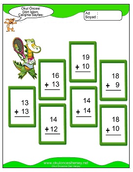 İşlemler yaprak test